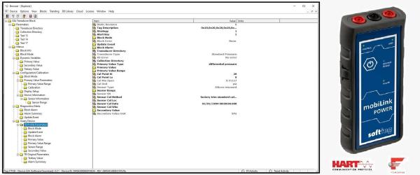 Image: DevComFF.Win, Foundation Fieldbus (FF) Communicator Software, Windows