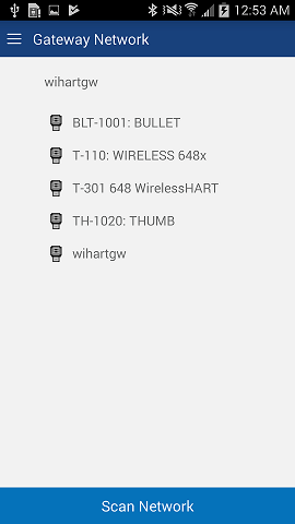 DevComDroid HART-IP Network