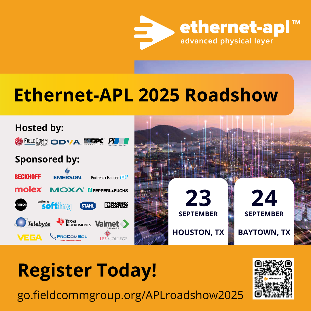 Ethernet-APL Roadshow Houston 2025