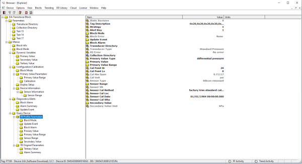 Image of Foundation Fieldbus (FF) Communicator App, Windows